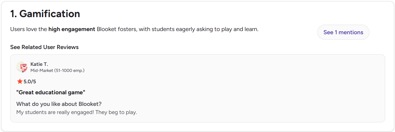 User Review 1