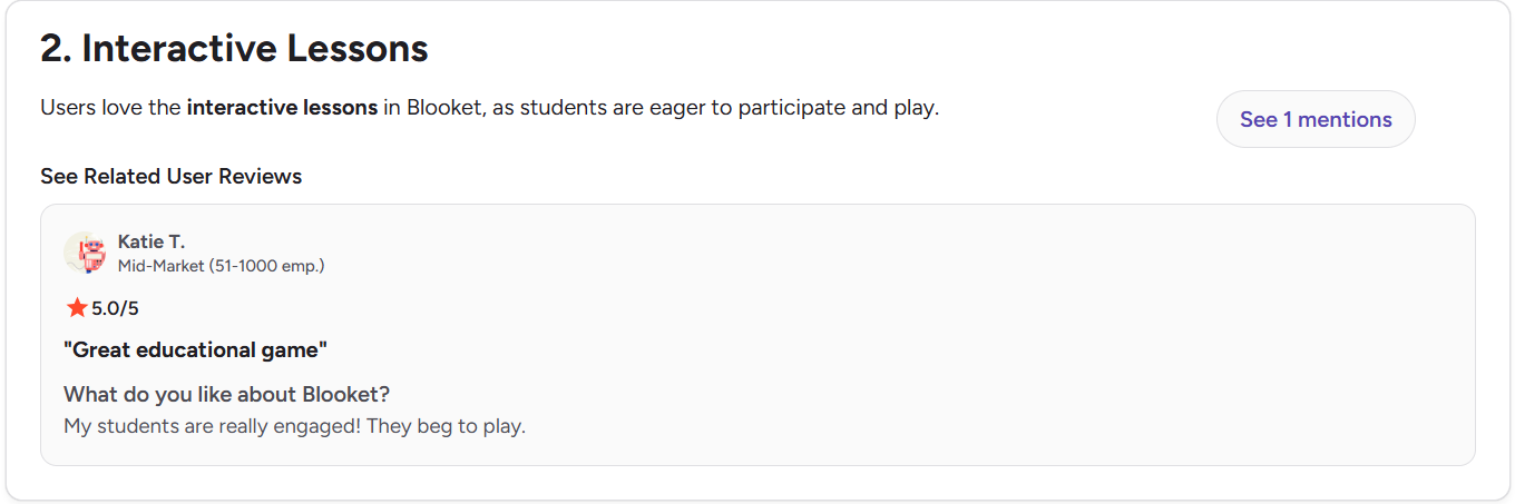 User Review 1